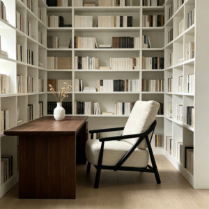Loft Air Lounge Chair, styled campaign view