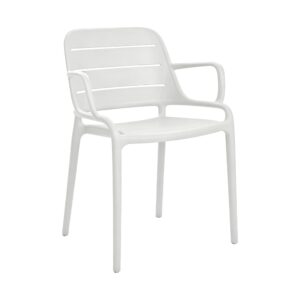 Forest Breeze PP Lounge Armchair in White, white-background front or three-quarter view