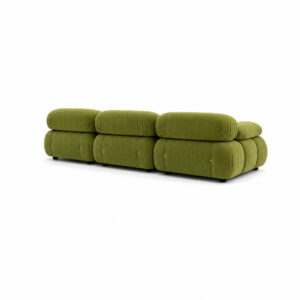 The Quilted Block Modular Sofa, white-background rear or detail view