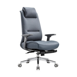 Padded Executive Recliner Chair, white-background front or three-quarter view
