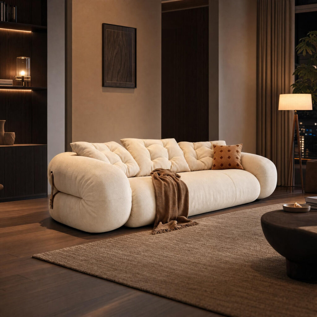 Puffy Folding Sleeper Sofa, alternative campaign view
