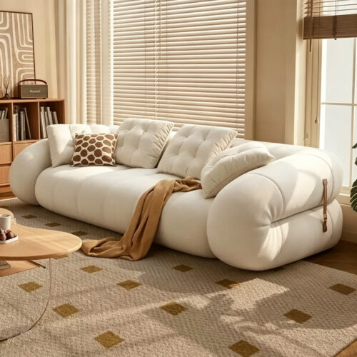Puffy Folding Sleeper Sofa, lifestyle setting 1
