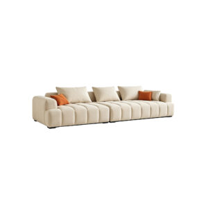 The Marshmallow Tufted Sectional Sofa, white-background front or three-quarter view