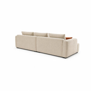 The Marshmallow Tufted Sectional Sofa, white-background rear or detail view
