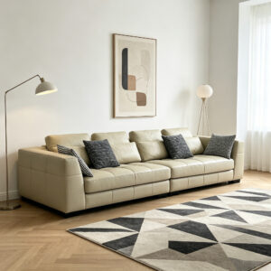 Canvas Modern Sofa, styled campaign view