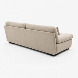 The Plush Cloud Comfort Sofa, white-background rear or detail view