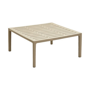 Outdoor Lowline Coffee Table, white-background front or three-quarter view