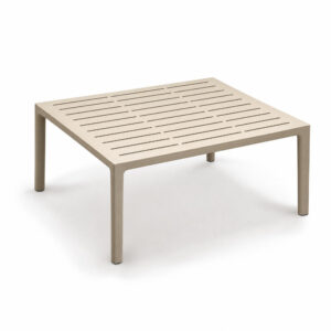 Outdoor Lowline Coffee Table, white-background rear or detail view