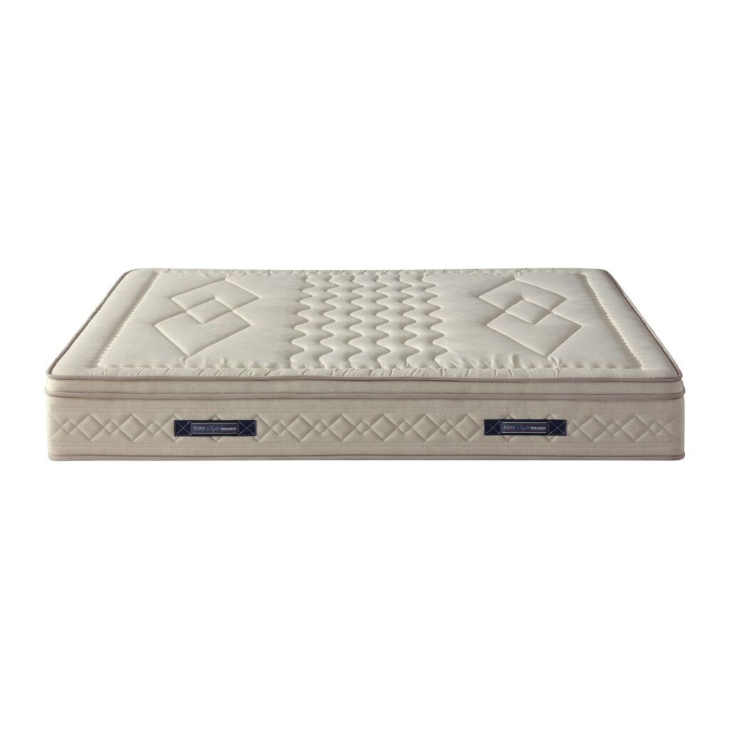 Nova Latex & Jute Pocket Spring Mattress - King 180 x 200 cm — front studio view; model images shared across sizes