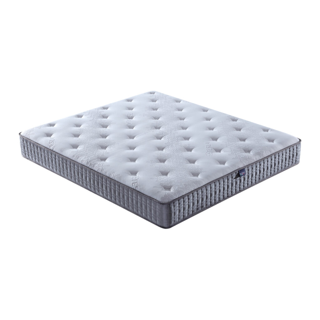 Linden King Pocket Spring Mattress — alternate supplier view showing the top and base