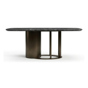 Vento 160 cm Sintered Stone Dining Table — supplier studio view showing the complete product