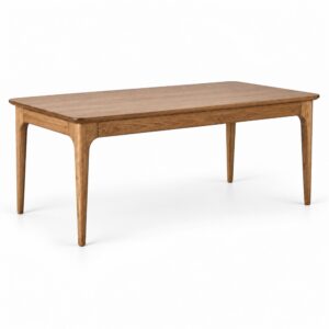 Ash Dining Table with Softened Corners — 180 cm — alternate product view
