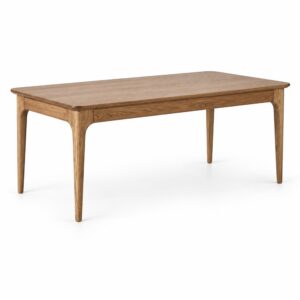 Ash Dining Table with Softened Corners — 180 cm — studio product view